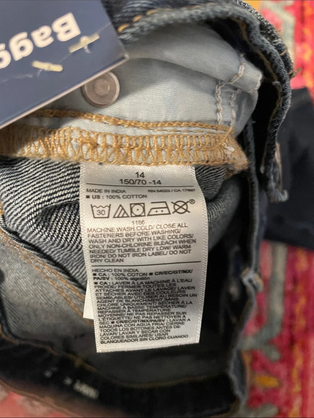 Old Navy Boys Baggy Jeans 14